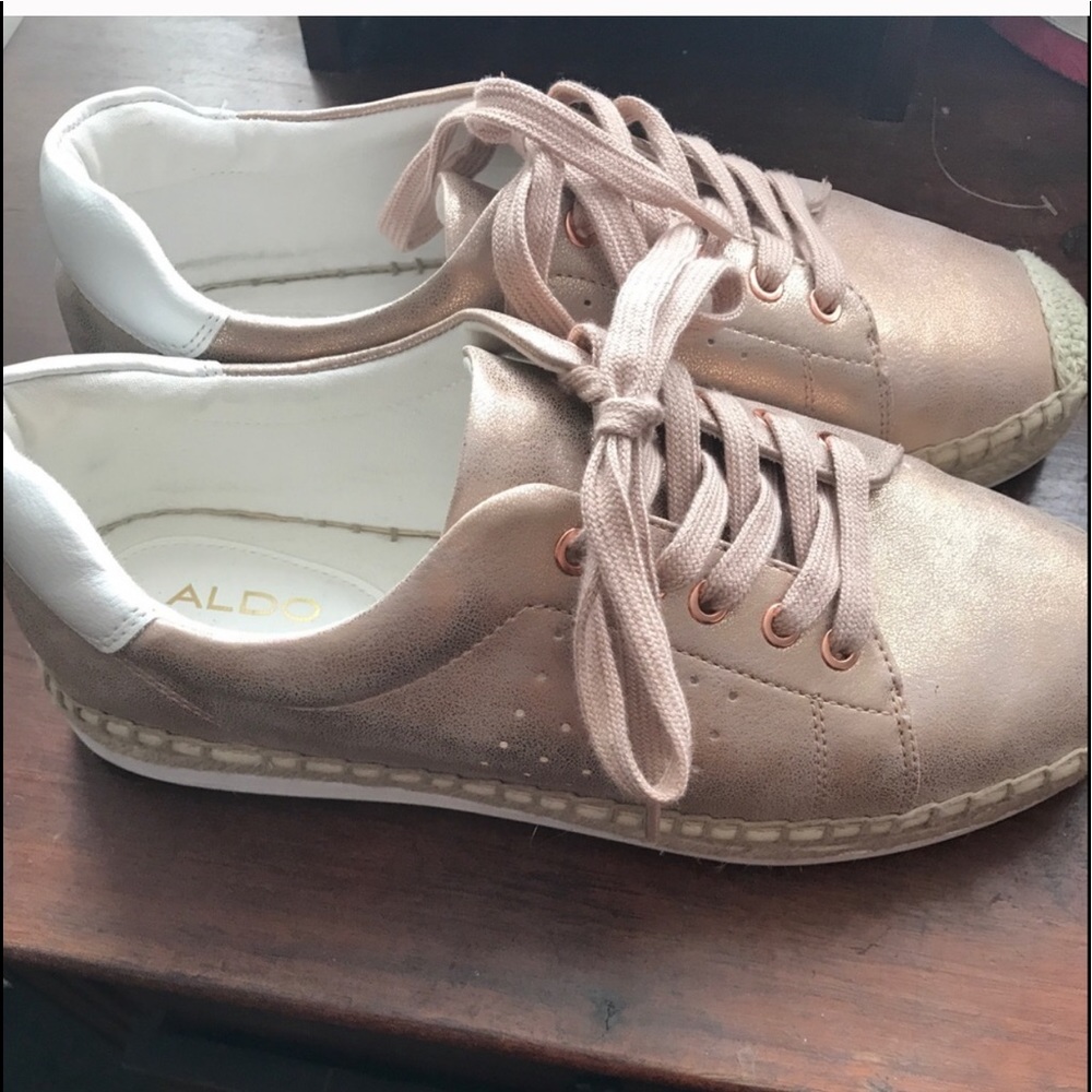 ALDO ROSE GOLD shoes